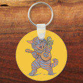 Banjo Cat Sleutelhanger (Voorkant)