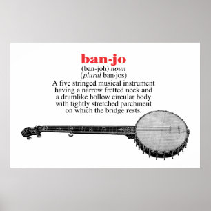 Banjo Definition Poster