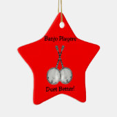 Banjo Duet Ornament (Rechts)
