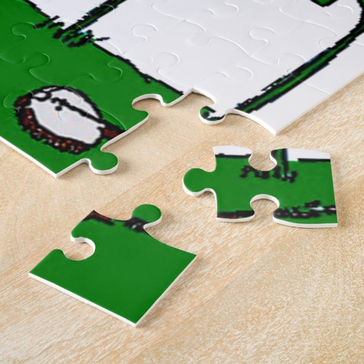 Banjo Flowers Legpuzzel (Zijkant)