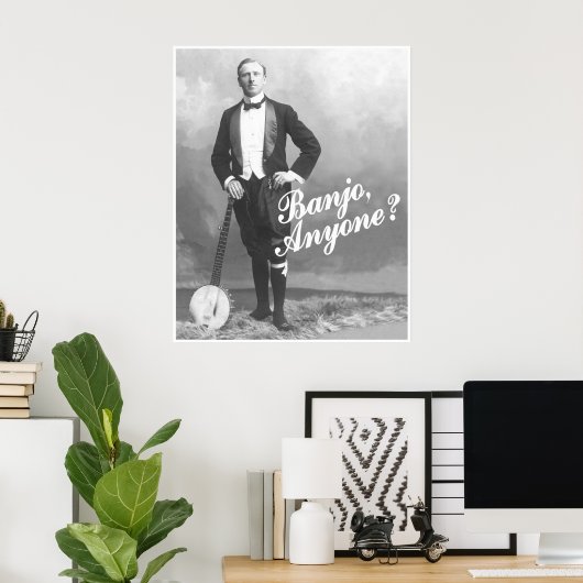 Banjo Iemand? Poster (Thuiskantoor)