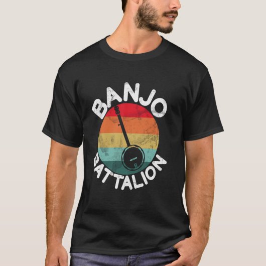 Banjo Instrument Funny Player Quote Band T-shirt (Voorkant)