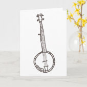 BANJO KAART (Gele Bloem)