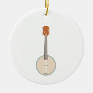 Banjo Keramisch Ornament