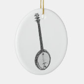 Banjo Keramisch Ornament (Rechts)