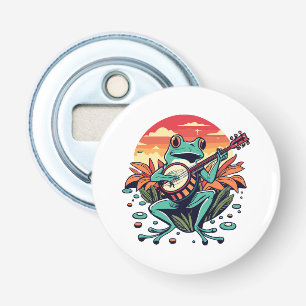Banjo Kikker Button Flesopener