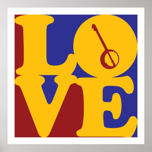 Banjo Love Poster (Voorkant)