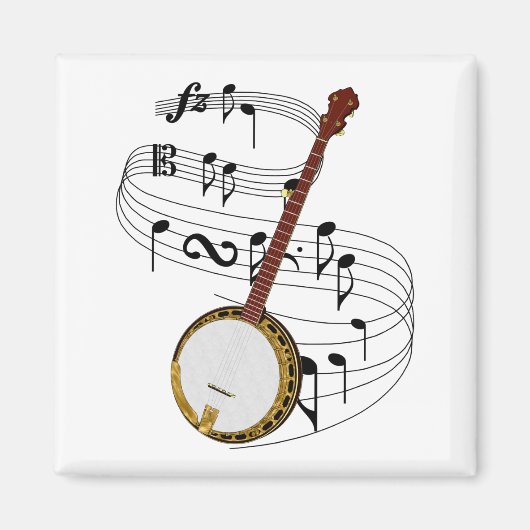 Banjo Magneet (Voorkant)
