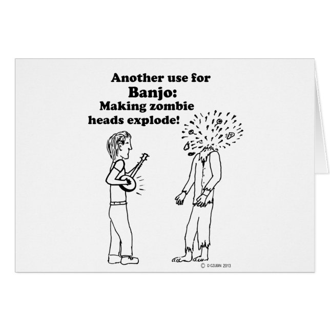 Banjo Makes Zombies Explode (Voorkant Horizontaal)