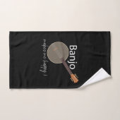 Banjo Me Rend Heureux (Serviette à main)