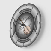 Banjo ~ Musical Scroll ~ Silver Speaker ~ Grote Klok (Hoek)