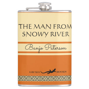 Banjo Paterson Retro Stijl Heupfles