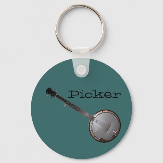 Banjo Picker Sleutelhanger (Voorkant)