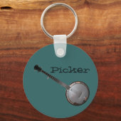 Banjo Picker Sleutelhanger (Voorkant)