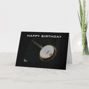 BANJO PICKER'S BIRTHDAY GREETING KAART