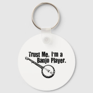 Banjo Player Sleutelhanger