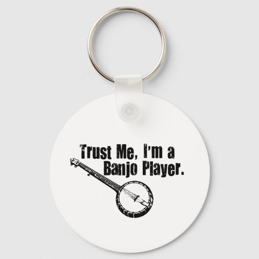 Banjo Player Sleutelhanger (Voorkant)