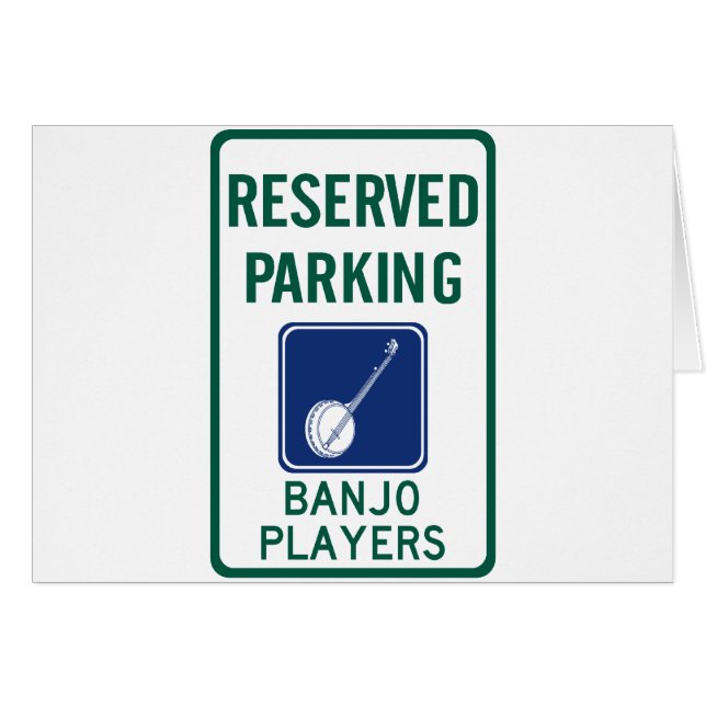Banjo Players Parking (Voorkant Horizontaal)