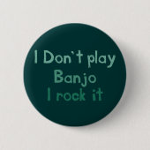 Banjo Rock It Button (Voorkant)