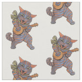 Banjo-speelkat Stof (Close Up)