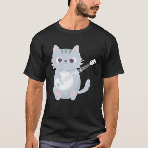 Banjo Speler Kat Banjo Banjospeler Banjo 1 T-shirt