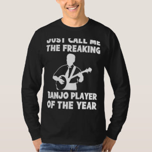 Banjo Speler van het Jaar T-shirt hilarisch