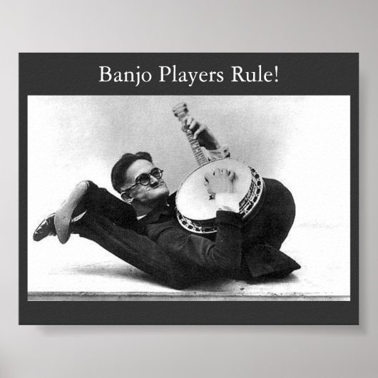 Banjo-spelersregel! Poster (Voorkant)