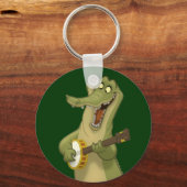 Banjo-Strummin' Gator Sleutelhanger (Voorkant)
