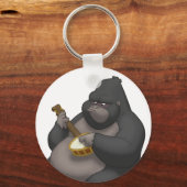 Banjo-Strummin' Gorilla Sleutelhanger (Voorkant)