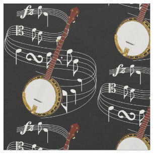 Banjo - tissu foncé