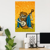 banjoman poster (Thuiskantoor)