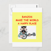 banjos briefkaart (Voorkant / Achterkant)