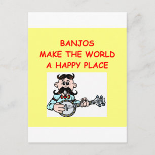 banjos briefkaart
