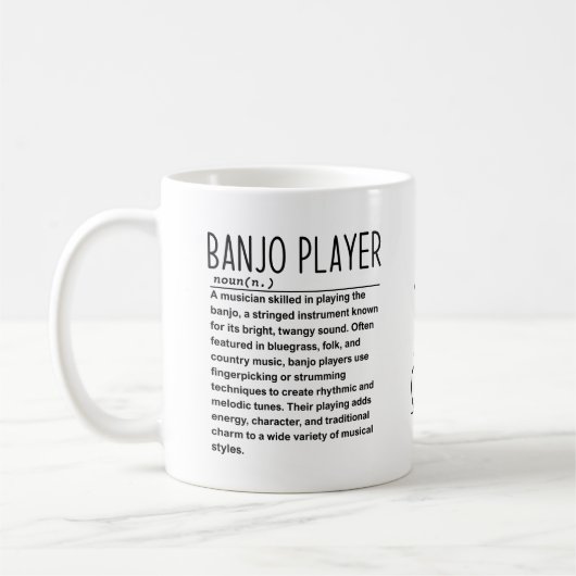 Banjospeler Koffiemok (Links)