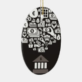 Bank Keramisch Ornament (Rechts)