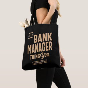 Bank Manager Funny Job Occupation Draagtas