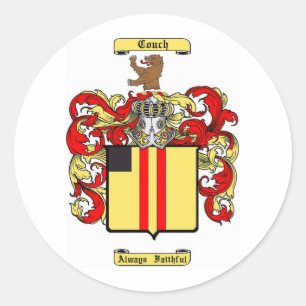 bank ronde sticker