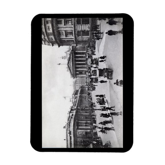 Bank & Royal Exchange, London Style Magneet (Verticaal)