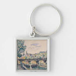 Bank van de Seine nabij de Pont des Arts Sleutelhanger