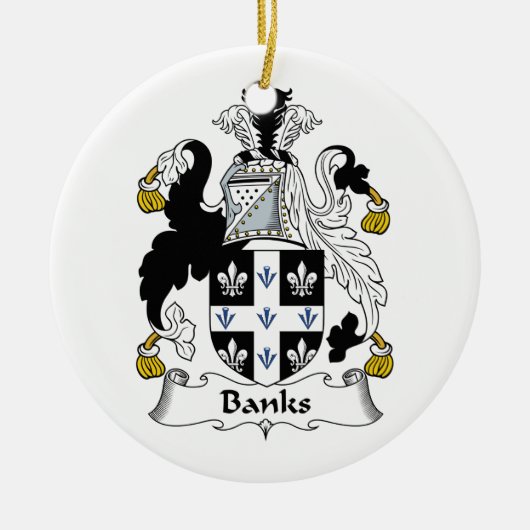 Banken Keramisch Ornament (Voorkant)