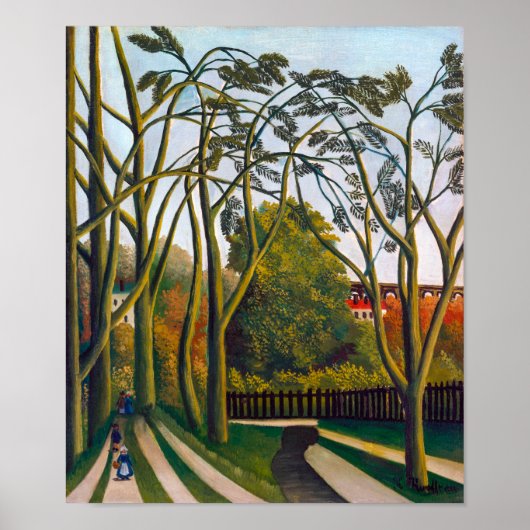 Banken van de è | Henri Rousseau | Poster (Voorkant)