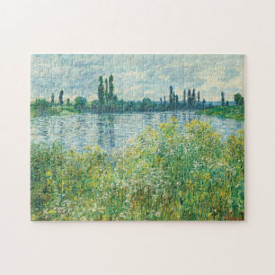 Banken van de Seine River van Monet Legpuzzel