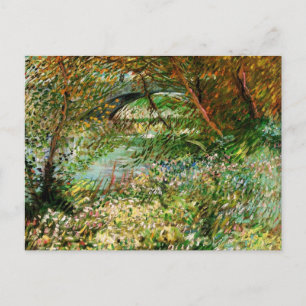 Banken van Seine, Pont de Clichy, door Vincent van Briefkaart
