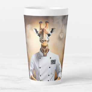 Banketbakker Giraffe: Nieuwe hoogten bereiken, Latte Mok