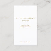 banketbakkerij Logo Visitekaartje (Achterkant)