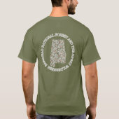 Bankhead and Sipsey Alabama Deer T-shirt (Achterkant)