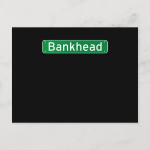 Bankhead Atlanta Georgia Street Sign Briefkaart