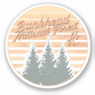 Bankhead National Forest  Treeline Sticker