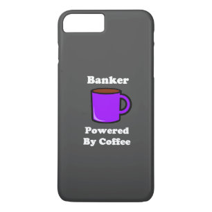 "Bankier" Aangedreven door koffie iPhone 8 Plus / 7 Plus Hoesje