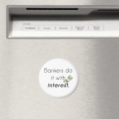 Bankiers doen het! magneet (Insitu (Vaatwasser))
